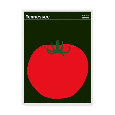 Print Collection - Artist 'Tennessee Fruit Tomato' Canvas Art,18x24